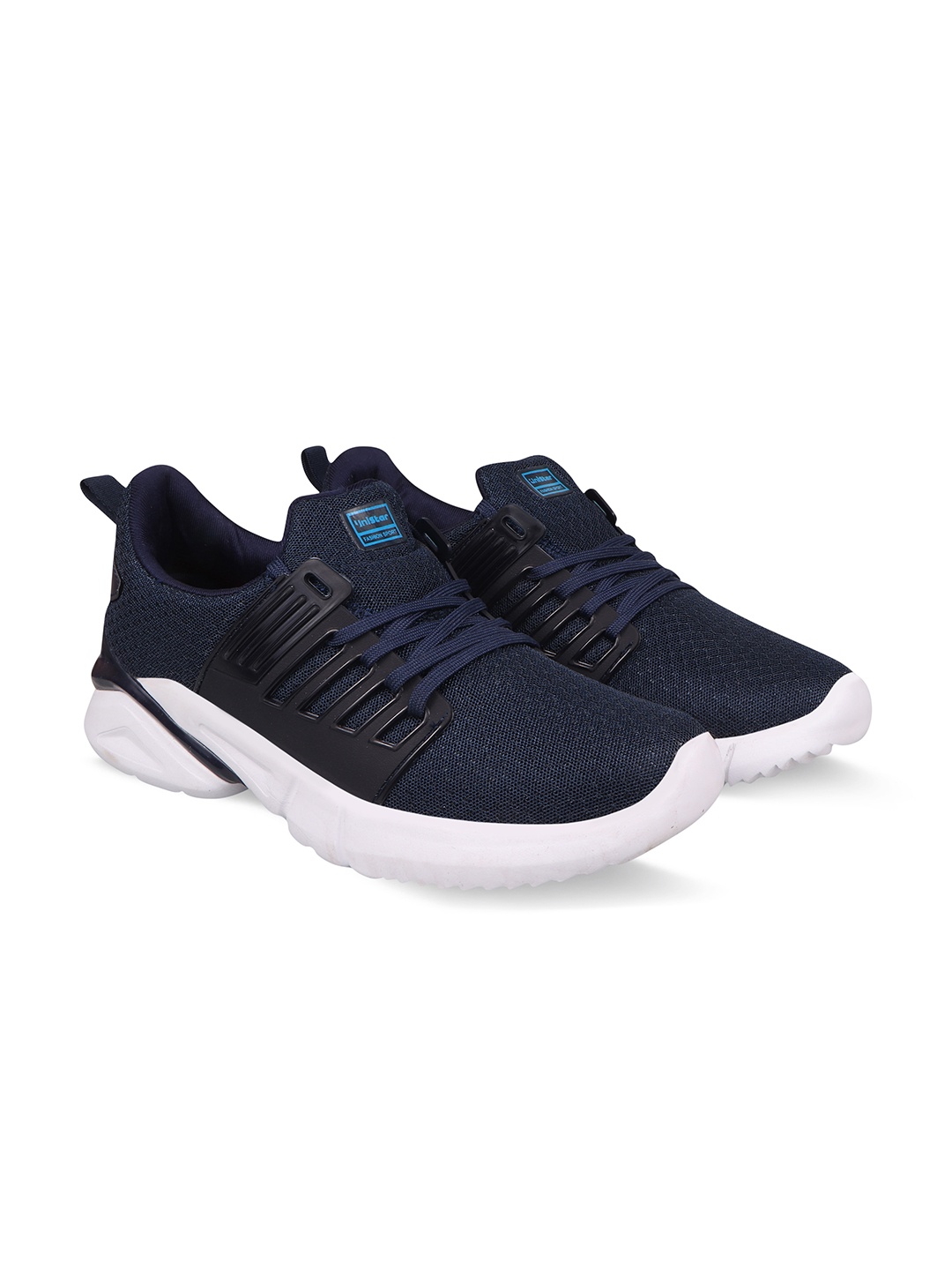 

UNISTAR Men Navy Blue Regular Mesh Running Shoes