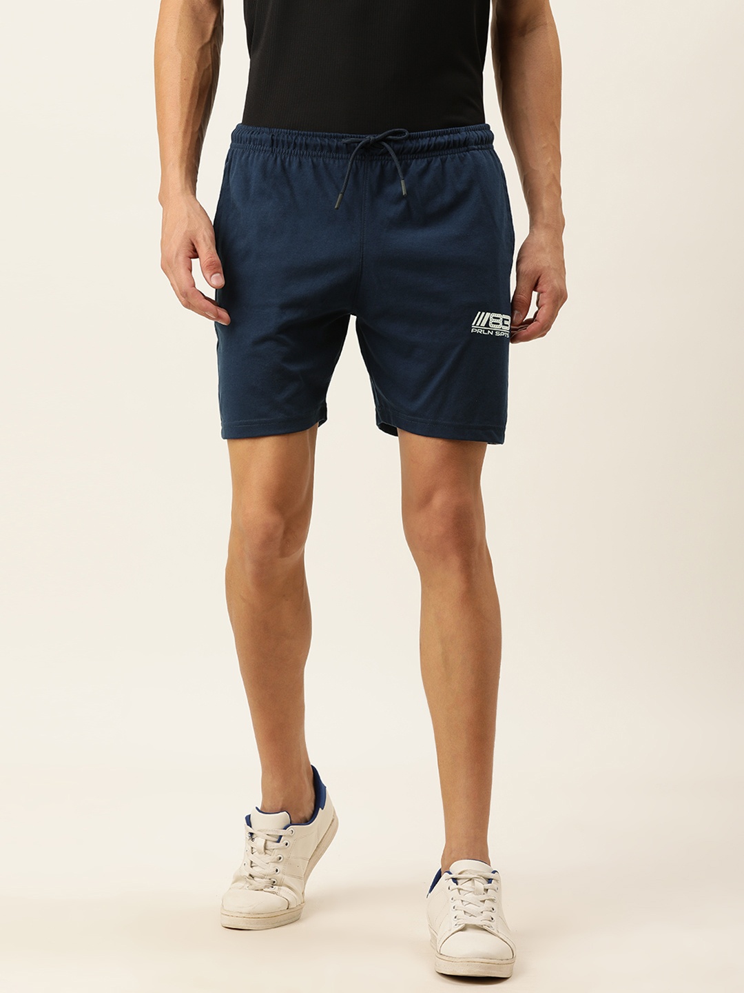 

Proline Active Men Blue Typography Printed Sports Shorts