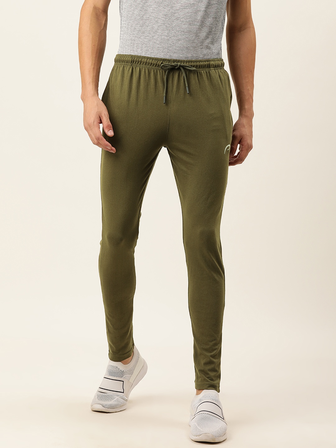 

Proline Active Men Oilve Green Solid Track Pants, Olive
