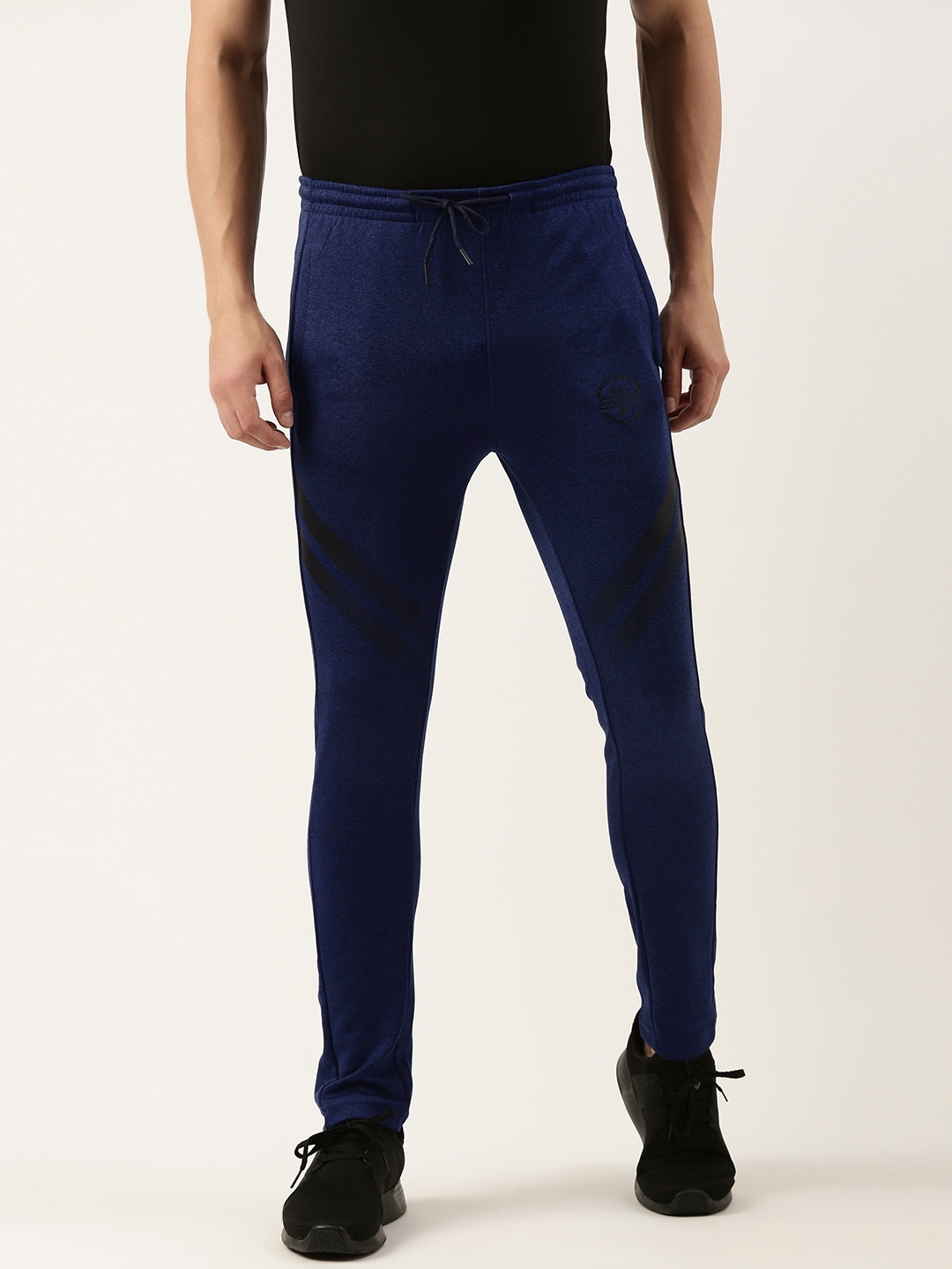 

Proline Active Men Self-Design Rapid-Dry Joggers Track Pant with Drawstring, Blue