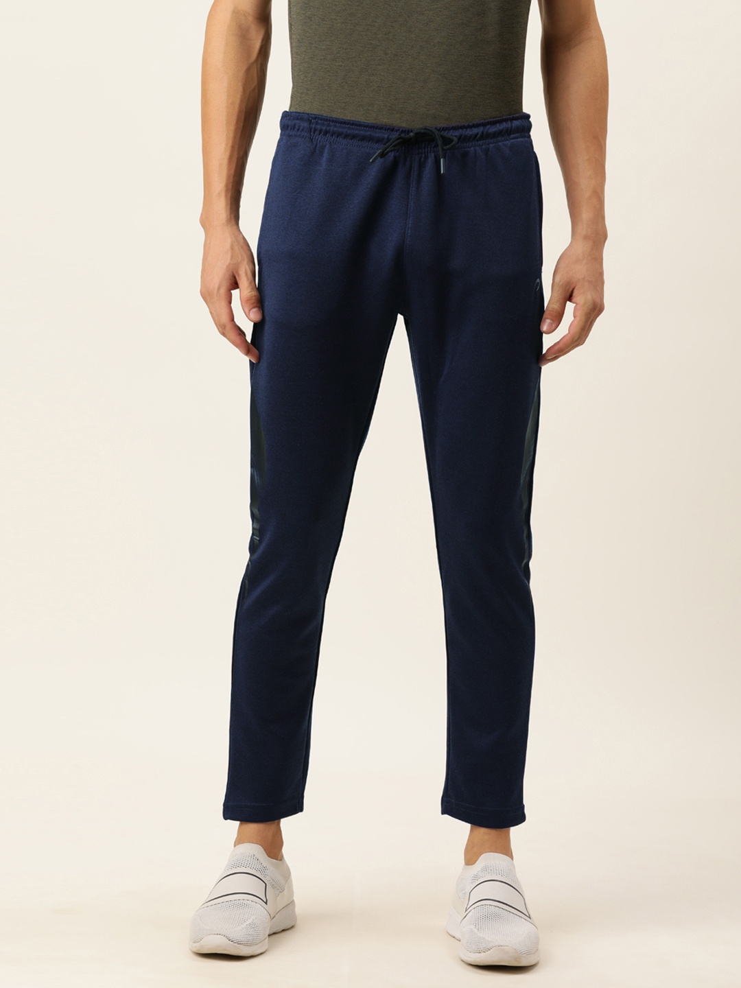 

Proline Active Men Blue Solid Slim Fit Track Pants