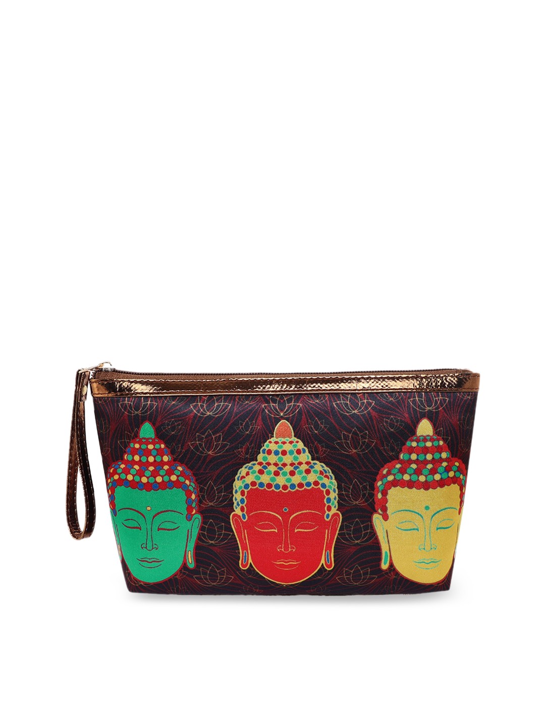

Sabhyata Women Multicoloured Printed Structured Handheld Bag, Multi