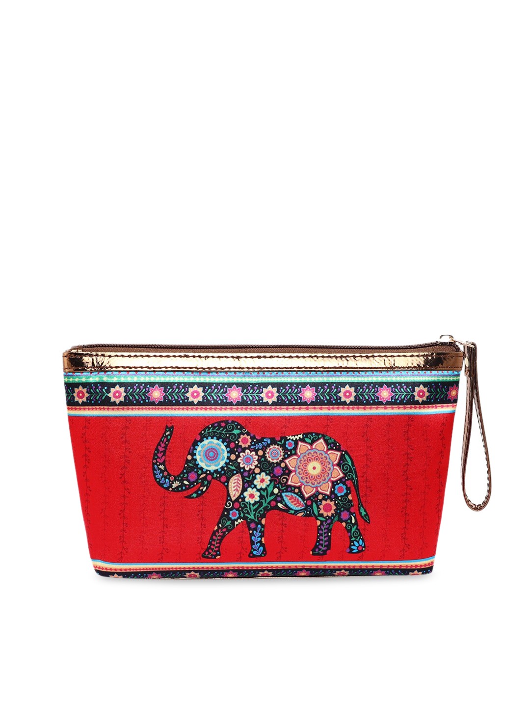 

Sabhyata Women Multicoloured Printed Travel Pouch, Multi