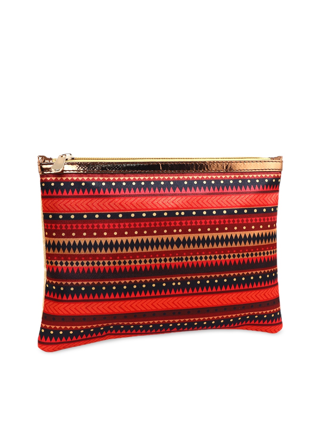 

Sabhyata Multicoloured Geometric Printed Utility Pouch, Multi