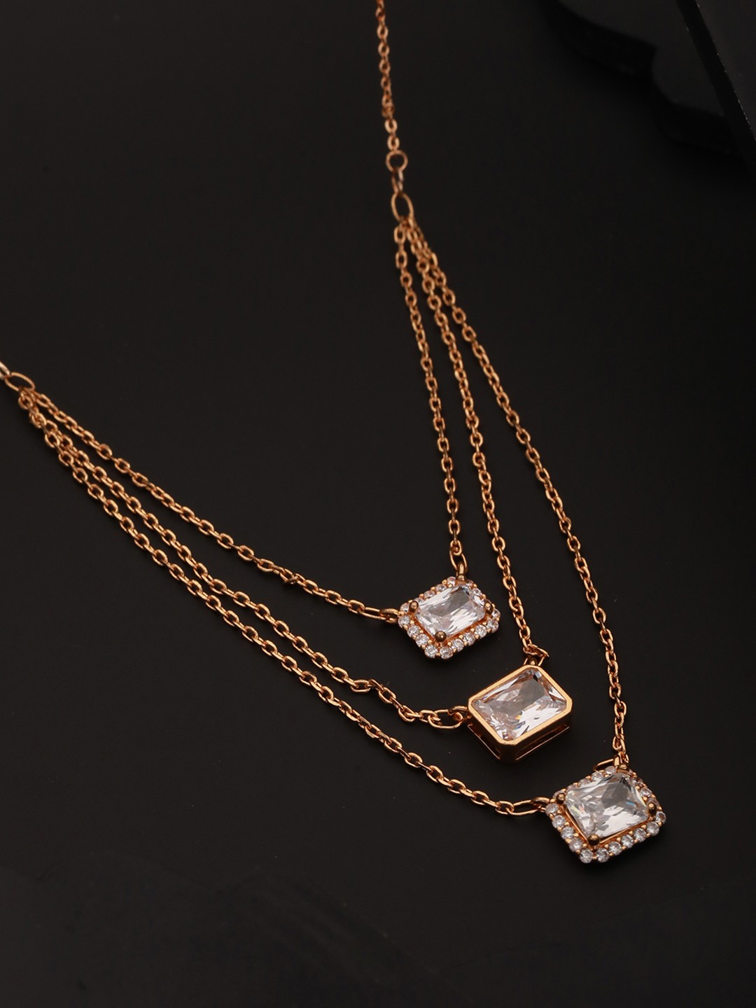 

Saraf RS Jewellery Women Gold-Plated Pendant With Chain