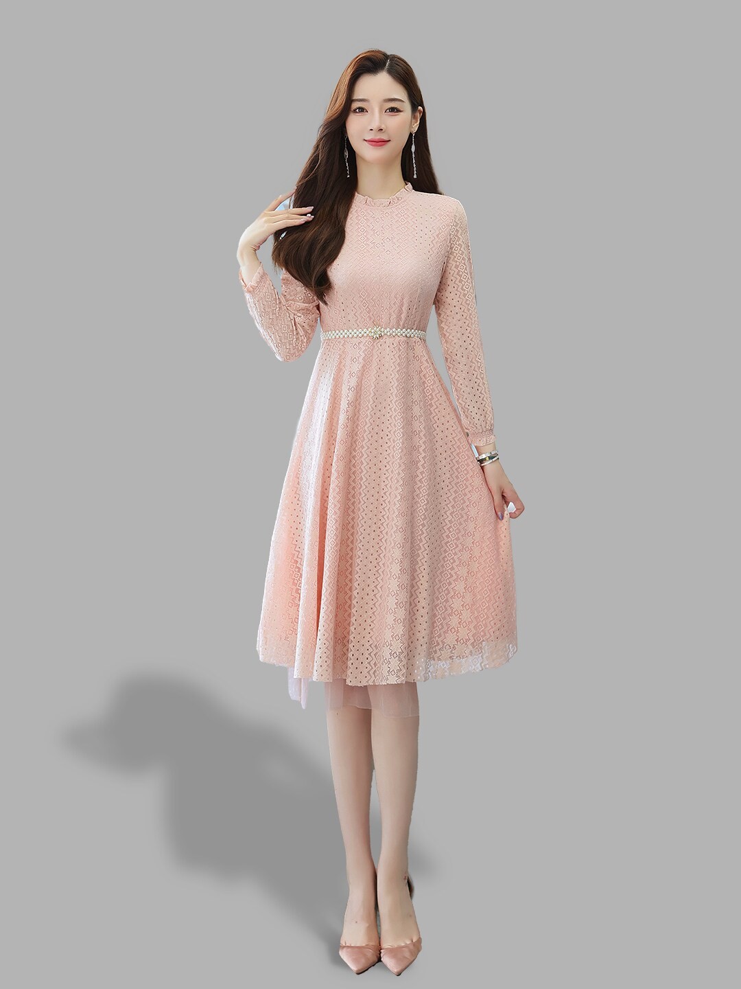 

JC Collection Pink Midi Dress
