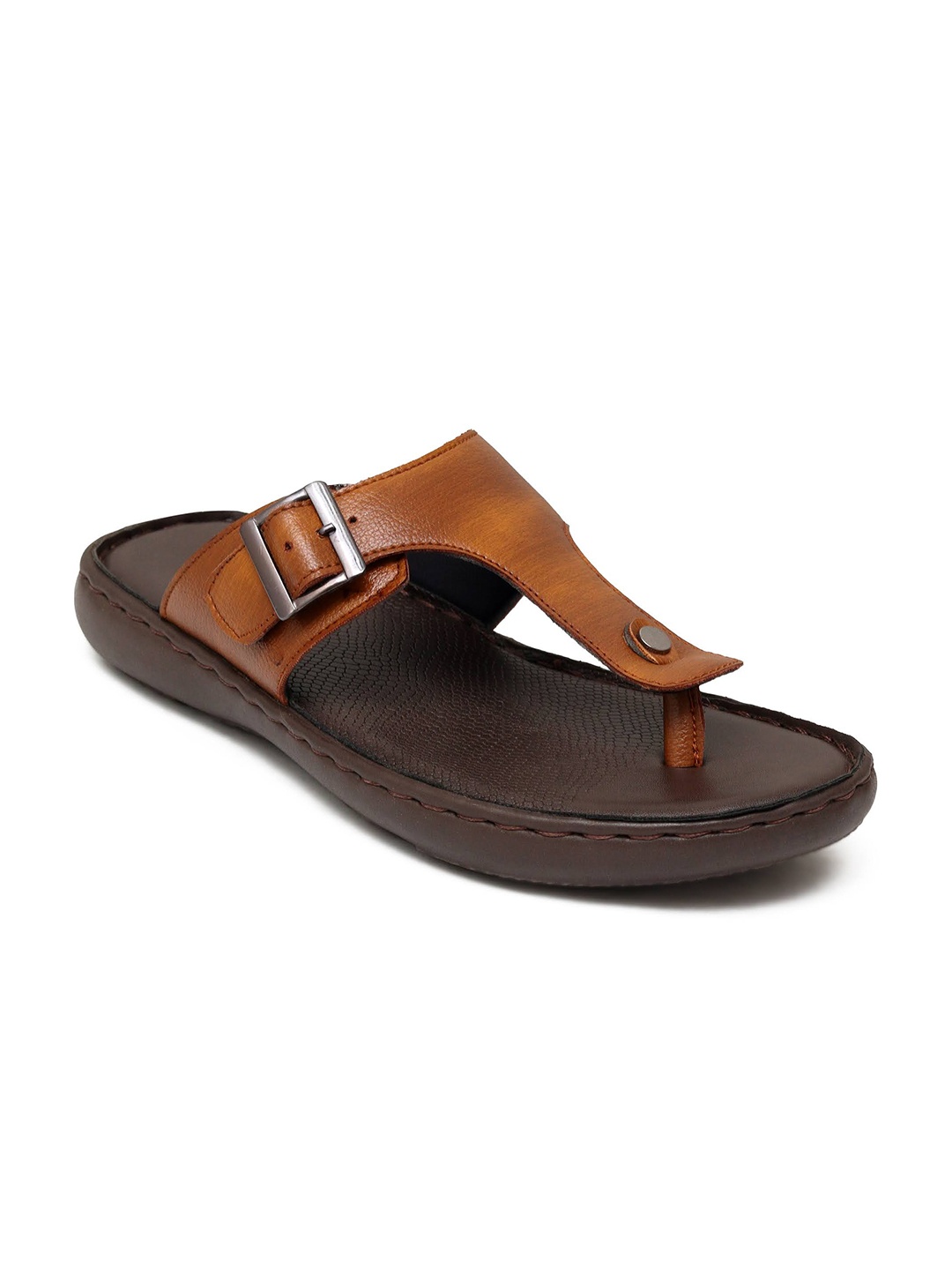 

Ferraiolo Men Tan & Brown Comfort Sandals