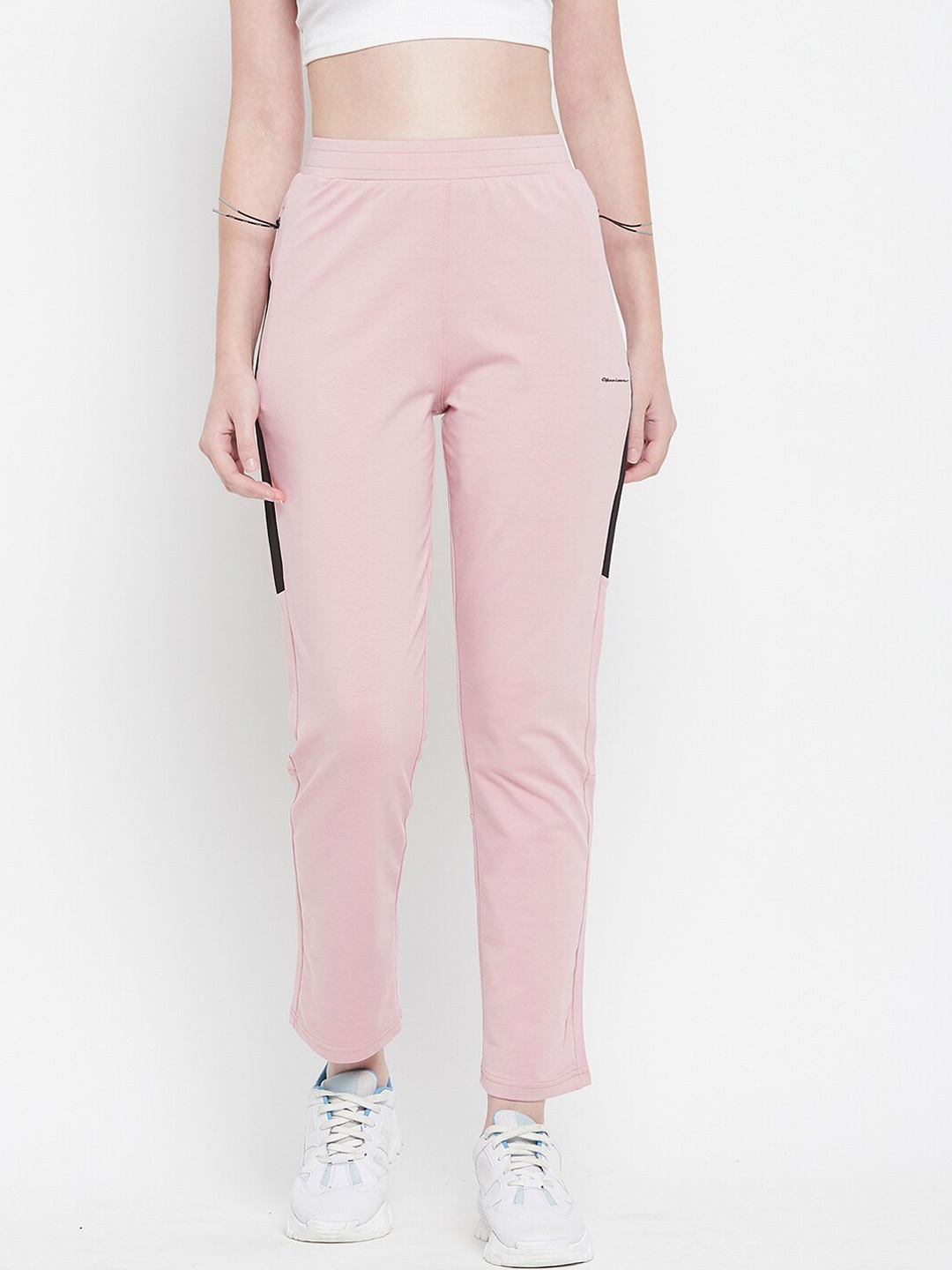 

Okane Women Pink Solid Track Pants