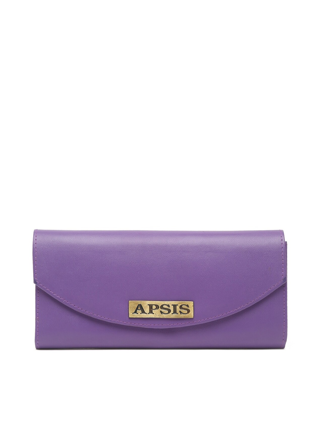 

Apsis Women Purple Solid Three Fold Wallet