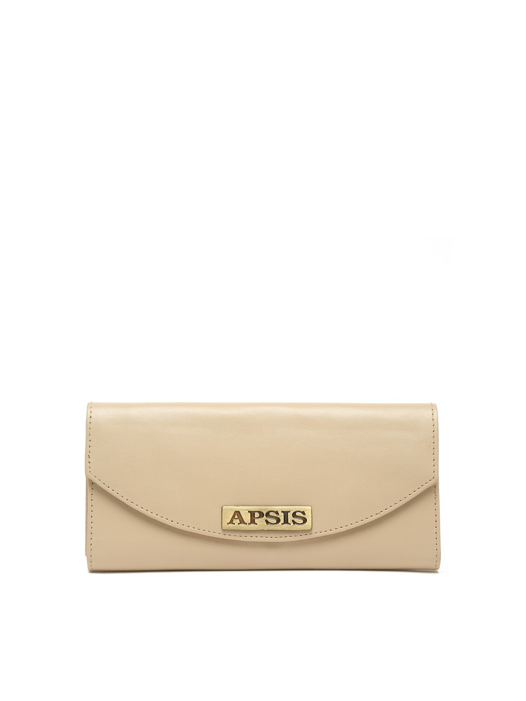 

Apsis Women Beige Two Fold Wallet