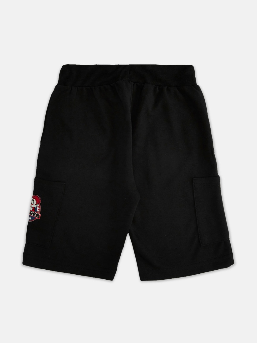 

Pantaloons Junior Boys Black Cargo Shorts
