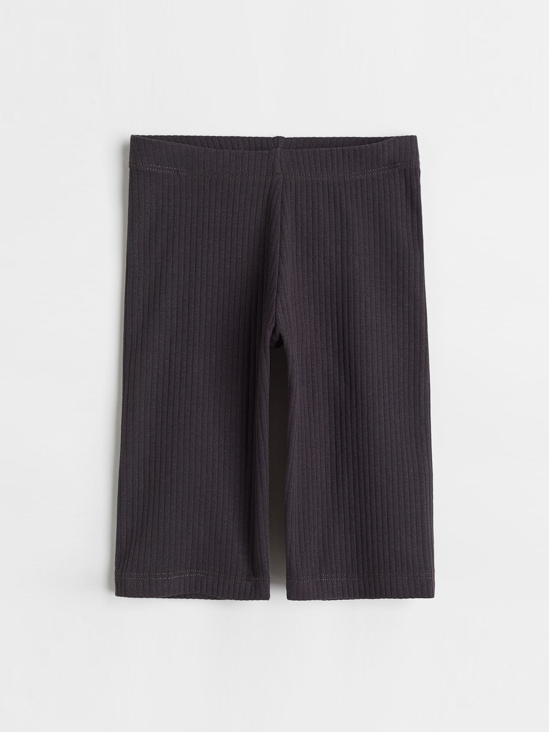 

H&M Girls Black Ribbed leggings
