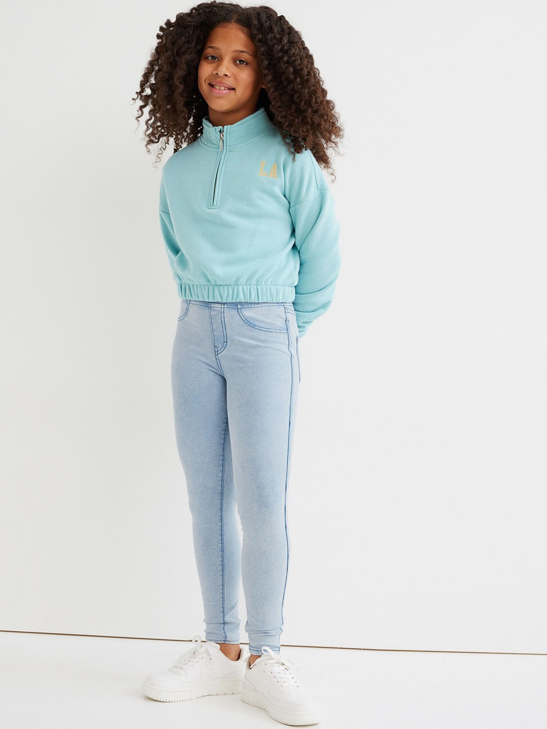 

H&M Girls Blue Treggings