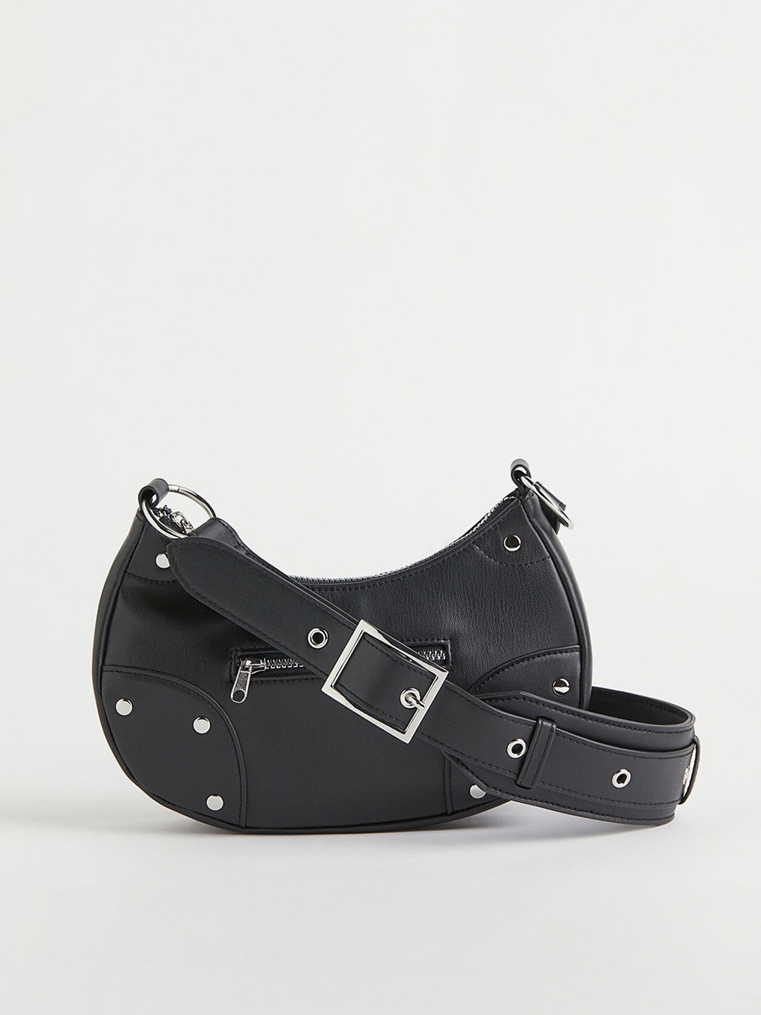 

H&M Women Black Small Shoulder Bag