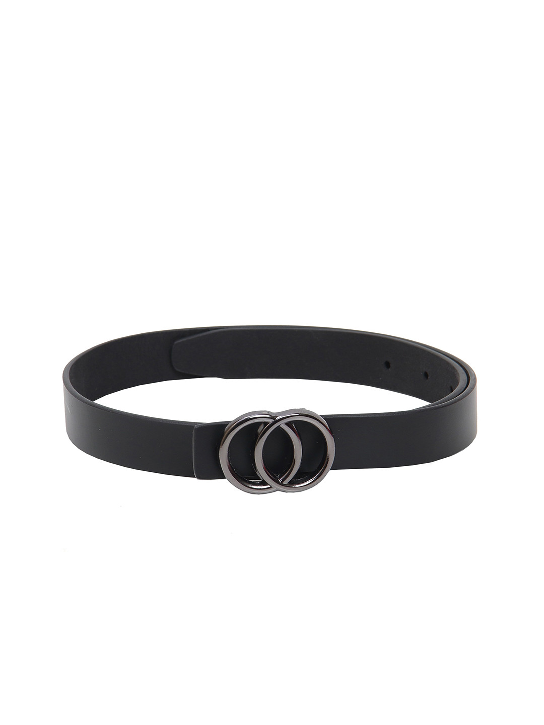 

Calvadoss Girls Black Leather Belt