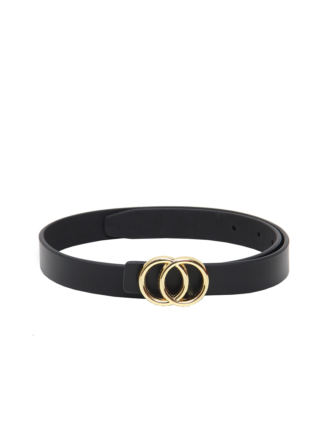 

Calvadoss Girls Black Leather Belt