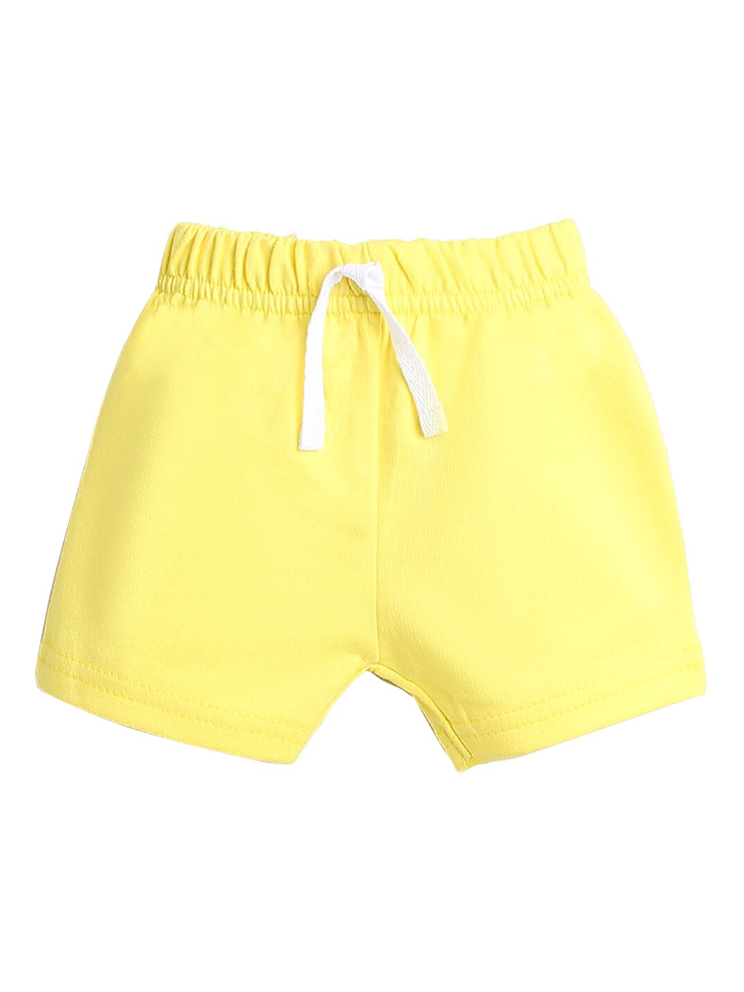 

Hopscotch Boys Yellow Pure Cotton Shorts