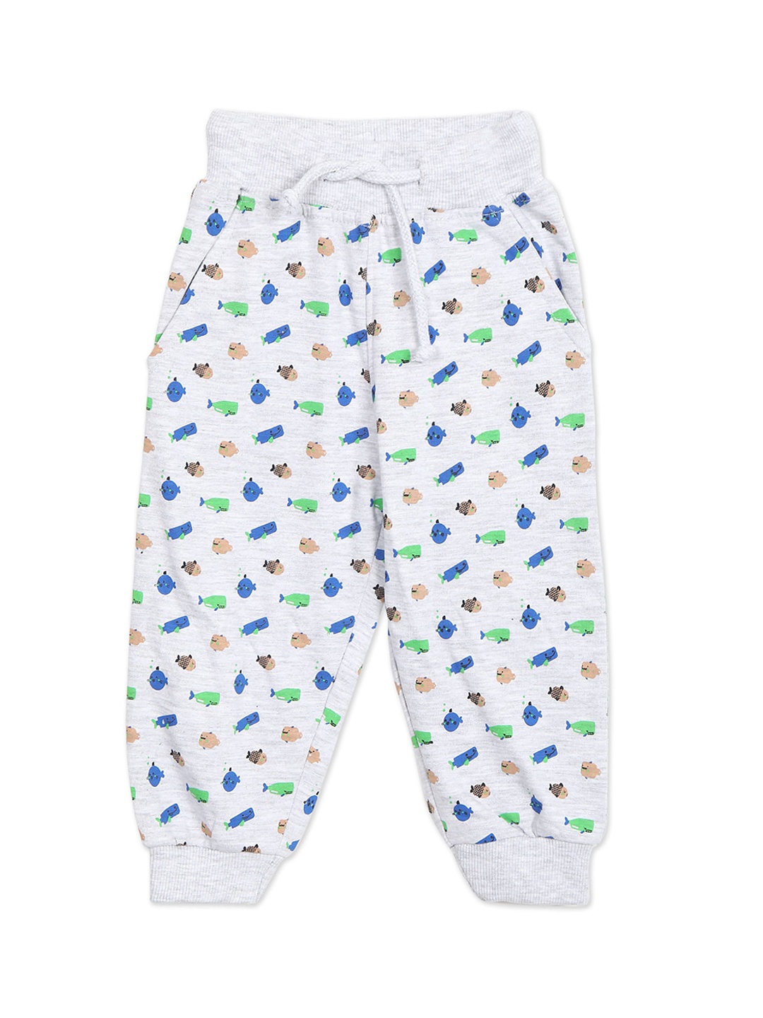 

Donuts Boys Grey Printed Straight-fit Joggers