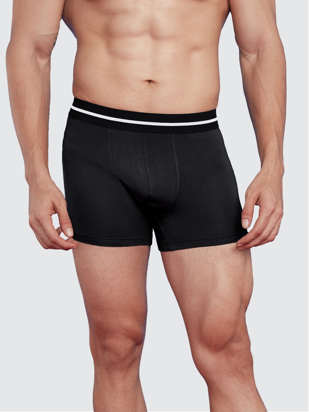 

The Souled Store Men Black Solid Trunk