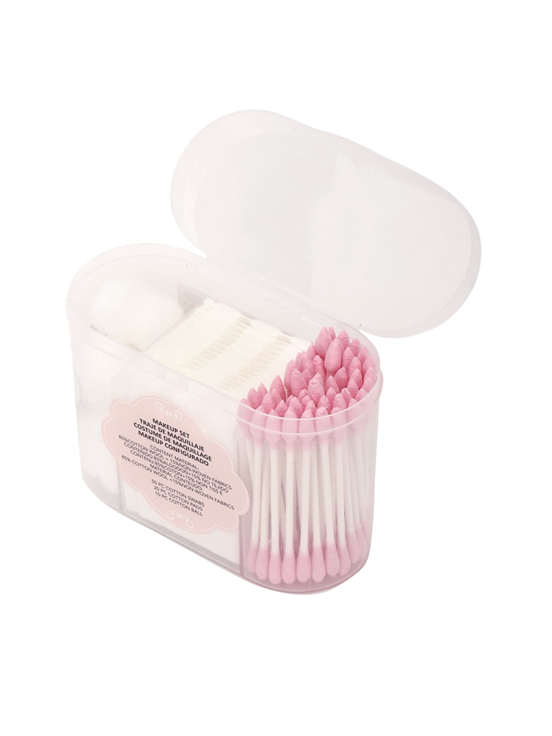 

FOREVER 21 Solid Cotton Swabs, White