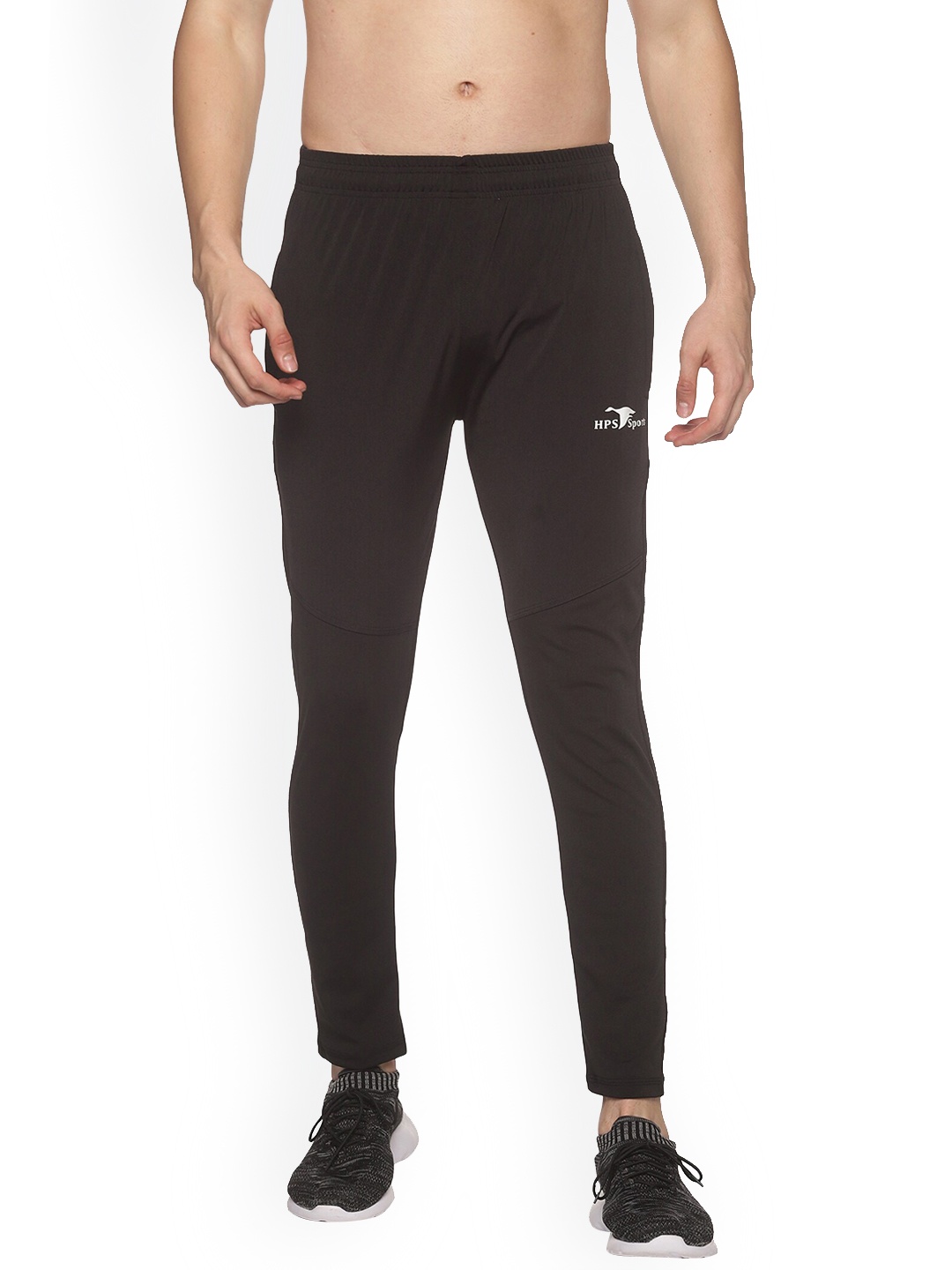 

HPS Sports Men Black Solid Track Pants