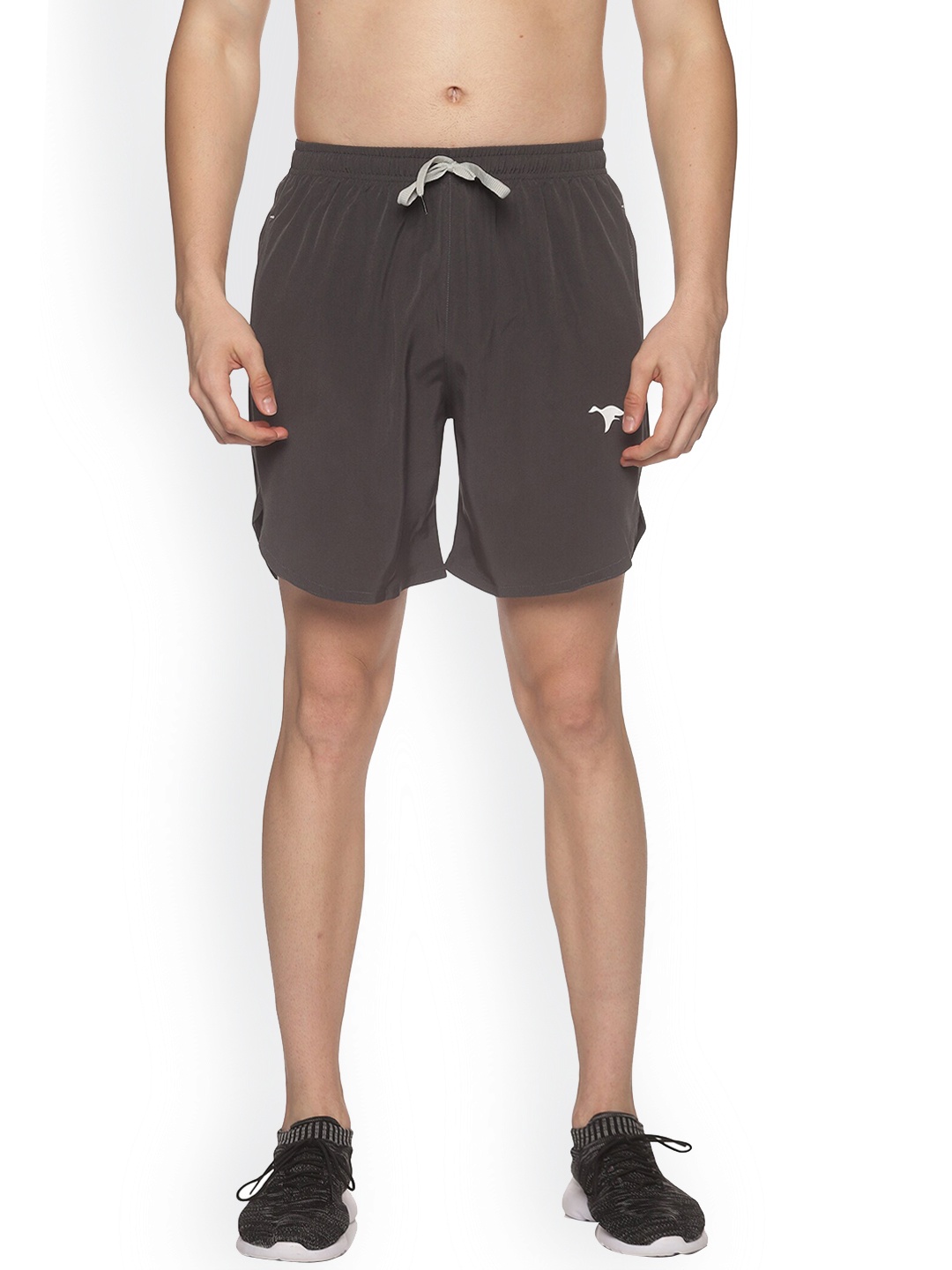 

HPS Sports Men Charcoal Grey Running Sports Shorts
