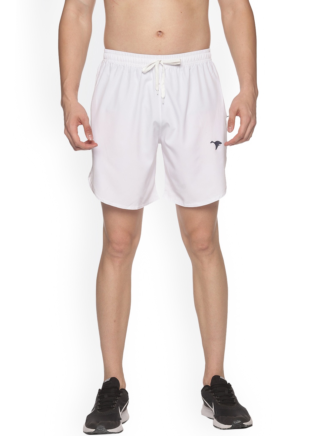 

HPS Sports Men White Running Sports Shorts