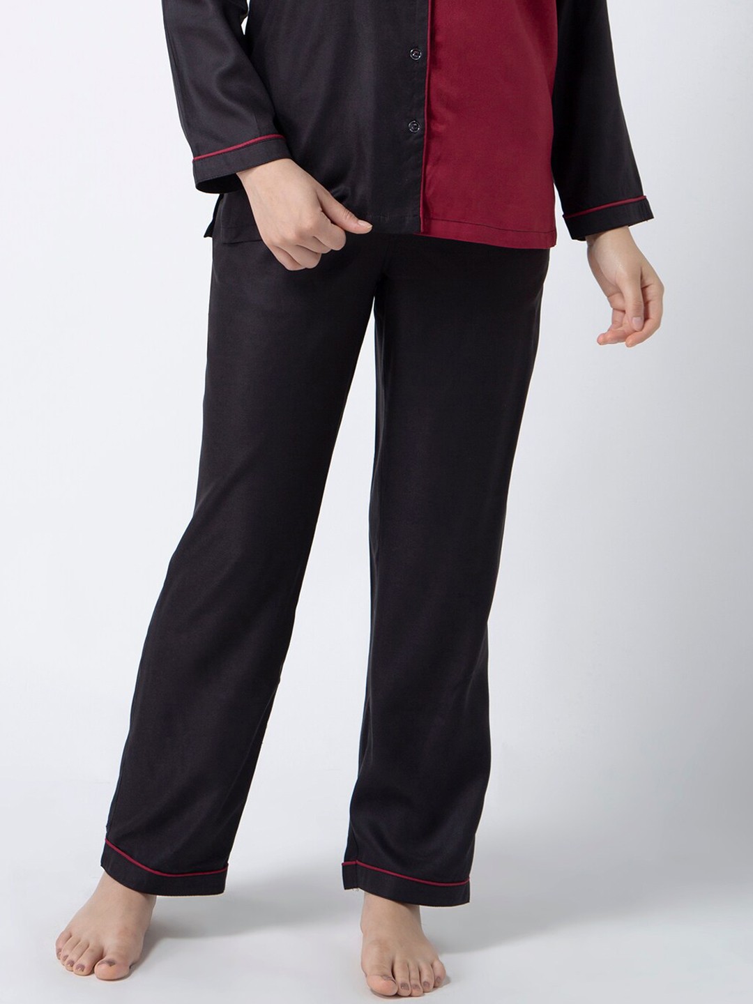 

Not Just Lounge Pants Women Black Lounge Pants