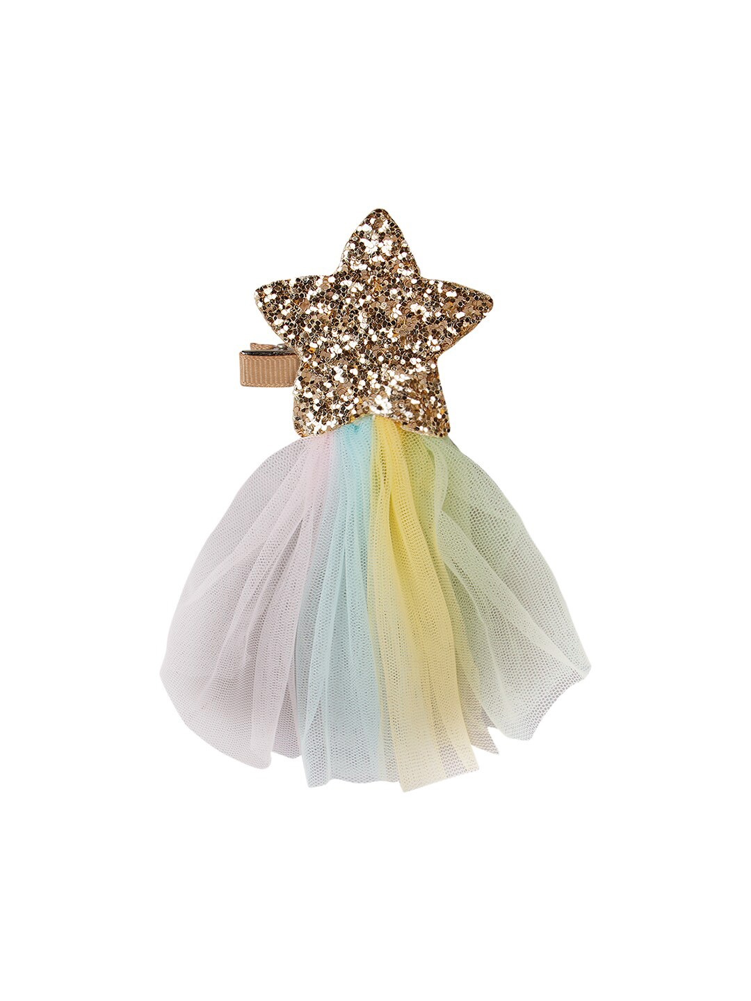 

Aye Candy Girls Gold-Toned & Yellow Embellished Alligator Hair Clip