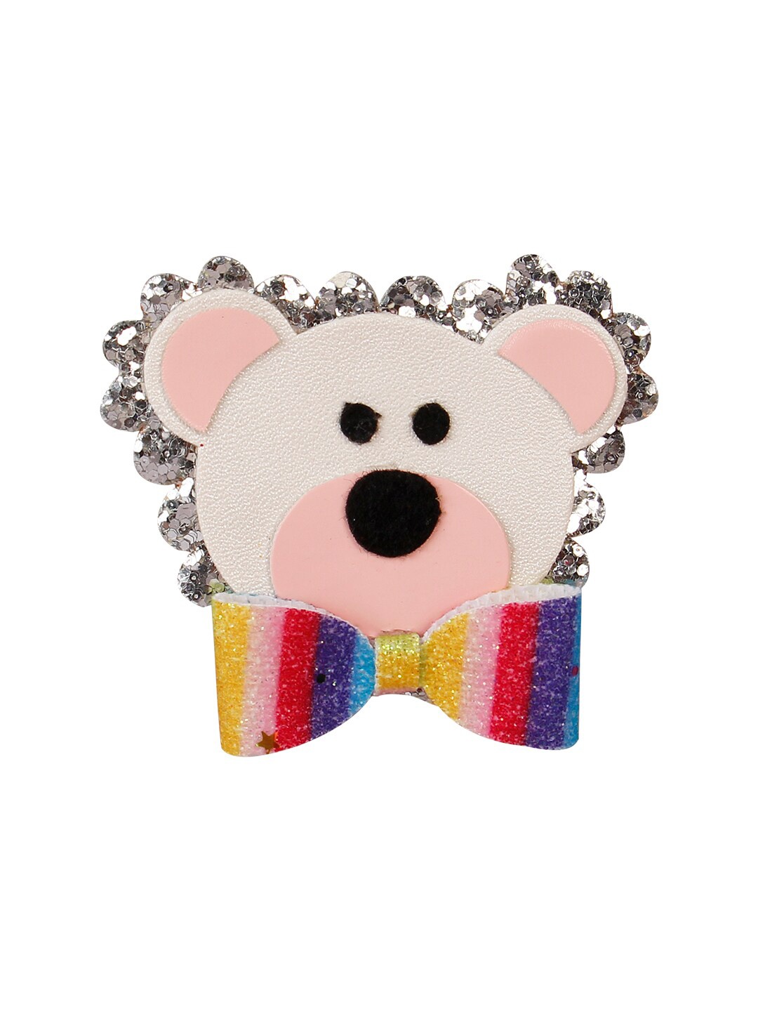 

Aye Candy Girls White & Black Embellished Alligator Hair Clip
