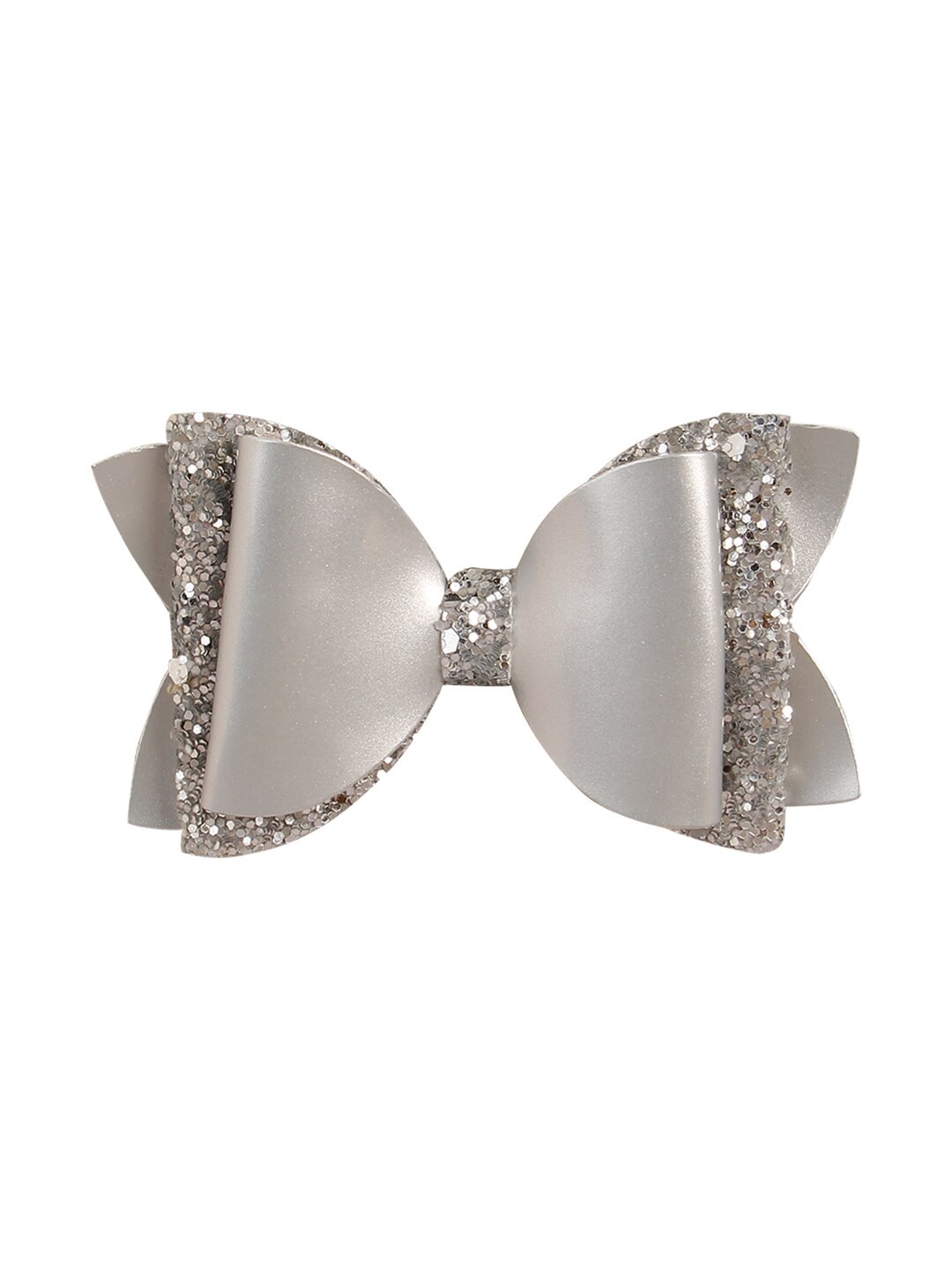 

Aye Candy Girls Silver-Toned Embellished Alligator Hair Clip