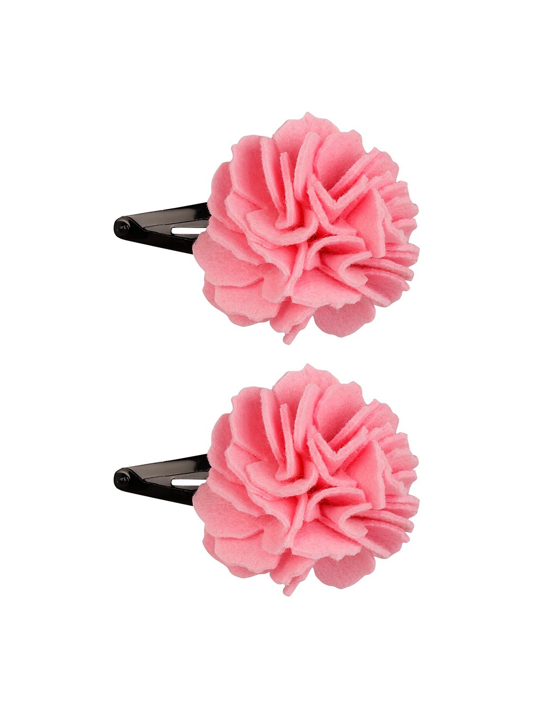 

Aye Candy Girls Pink & Black Set of 2 Embellished Tic Tac Hair Clips