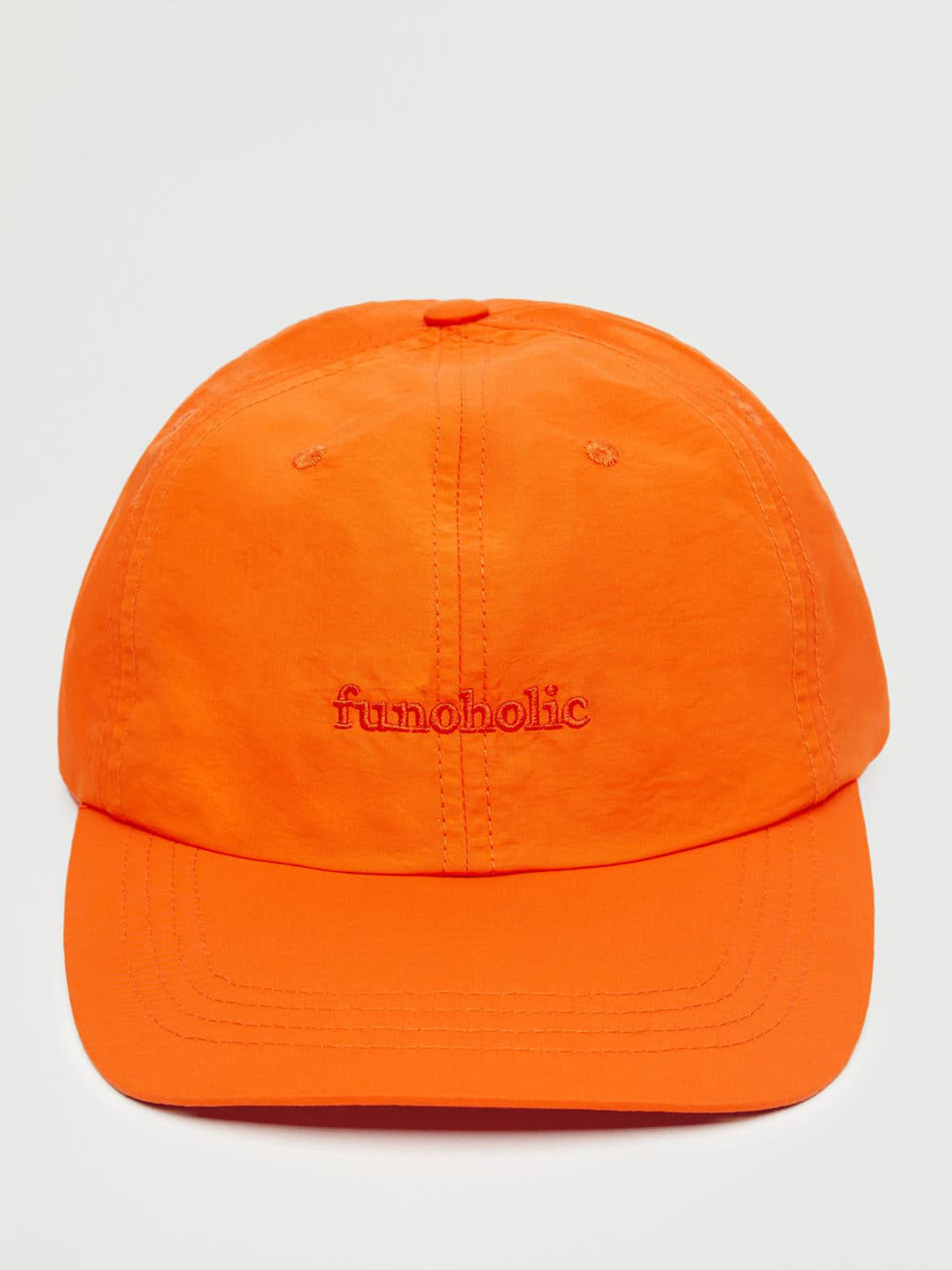 

MANGO Women Orange Baseball Cap