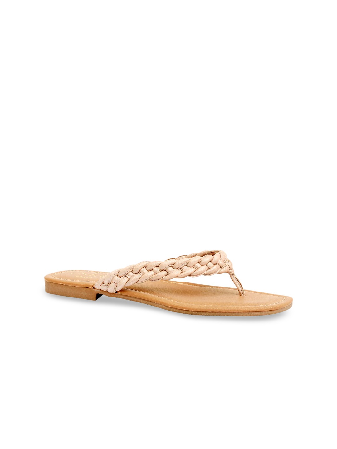 

Eske Women Rose Woven Design Leather Sneakers