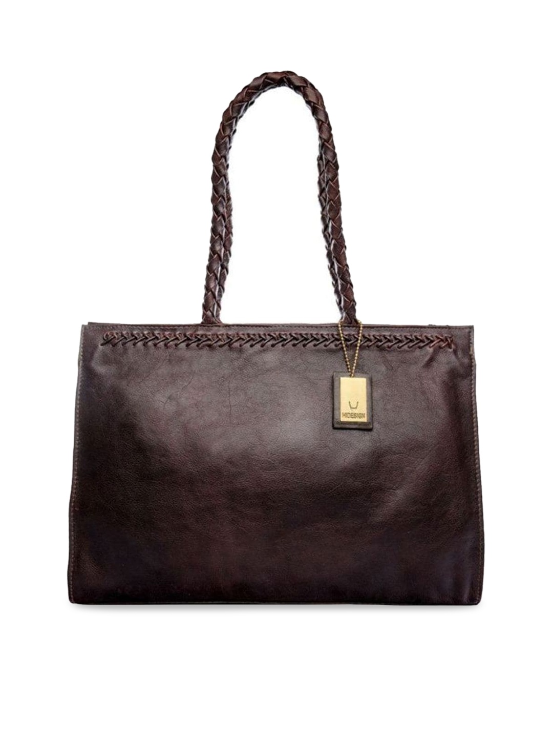 

Hidesign Brown Leather Swagger Shoulder Bag