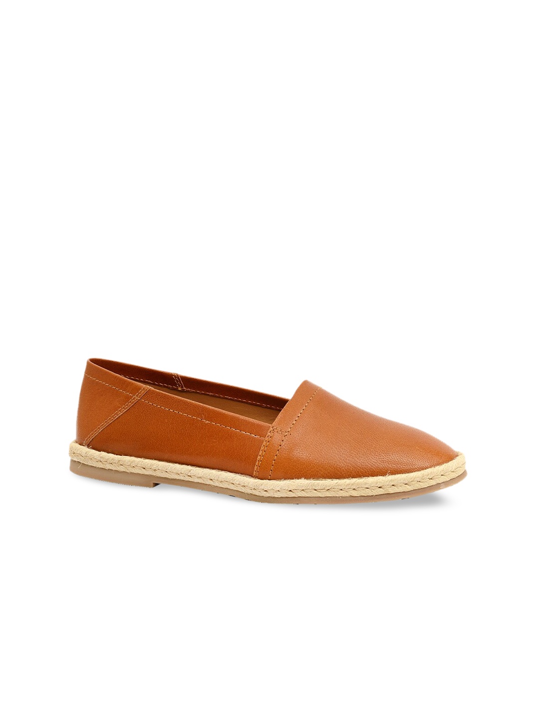 

Eske Women Tan Leather Espadrilles