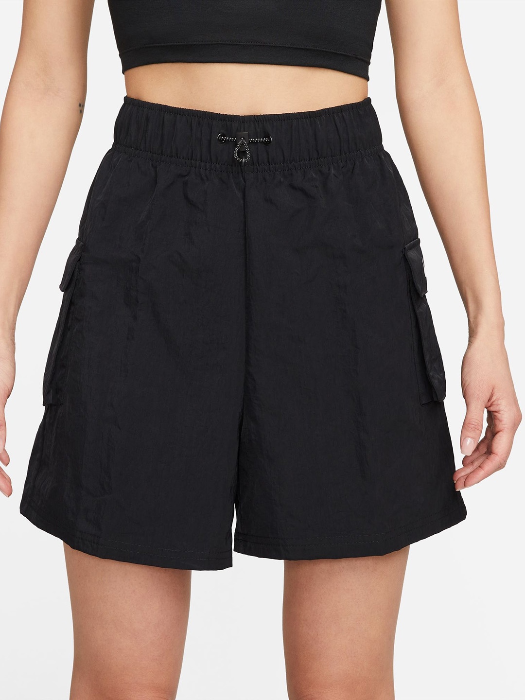 

Nike Women Sportswear Essential Shorts, Black