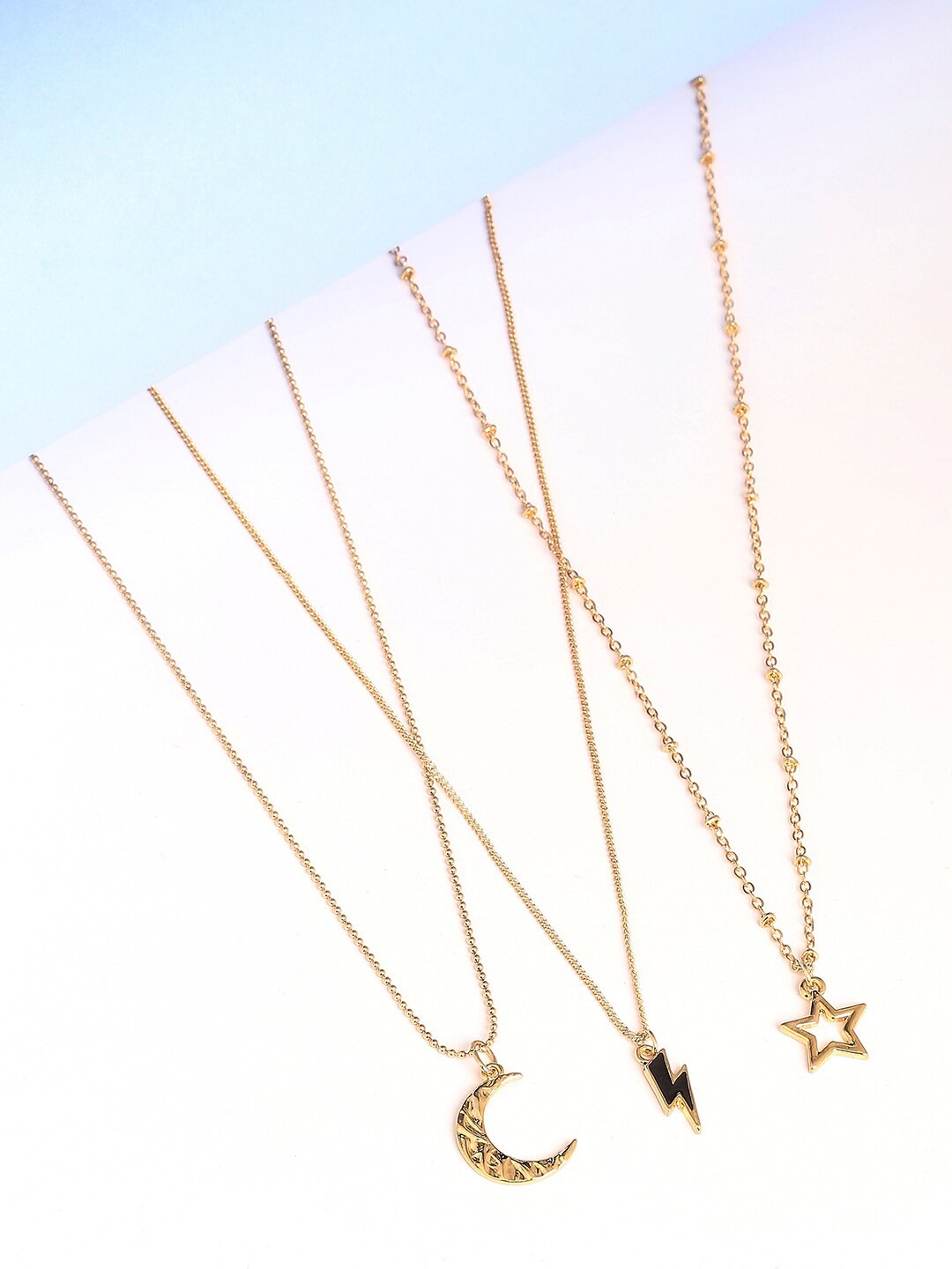 

Lilly & sparkle Pack Of 3 Gold-Plated Chain