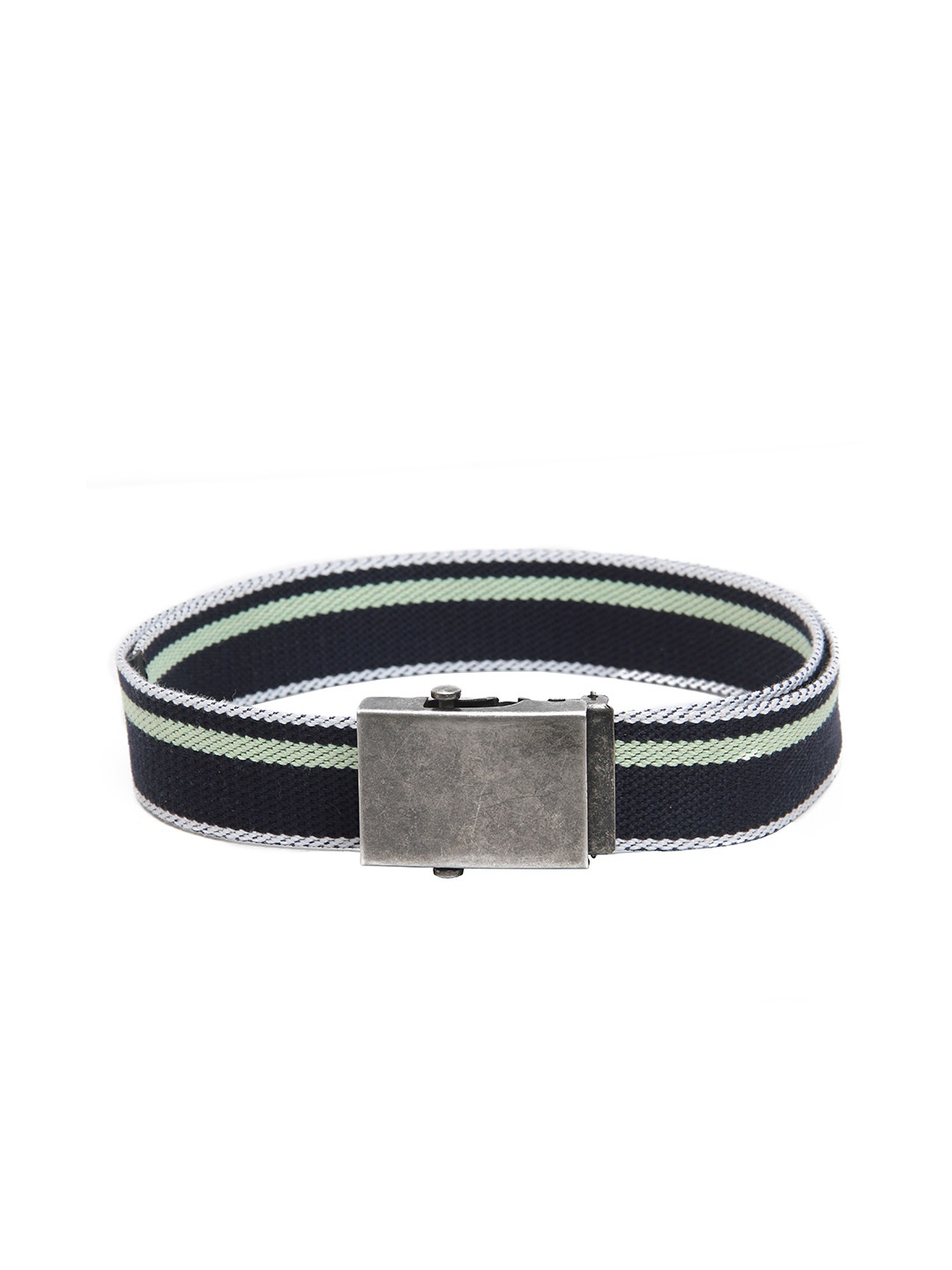 

Calvadoss Women Navy Blue Canvas Belt