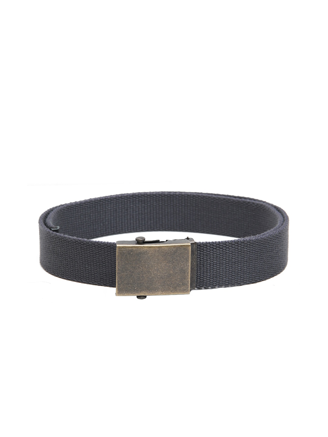 

Calvadoss Women Grey Cotton Canvas Belt