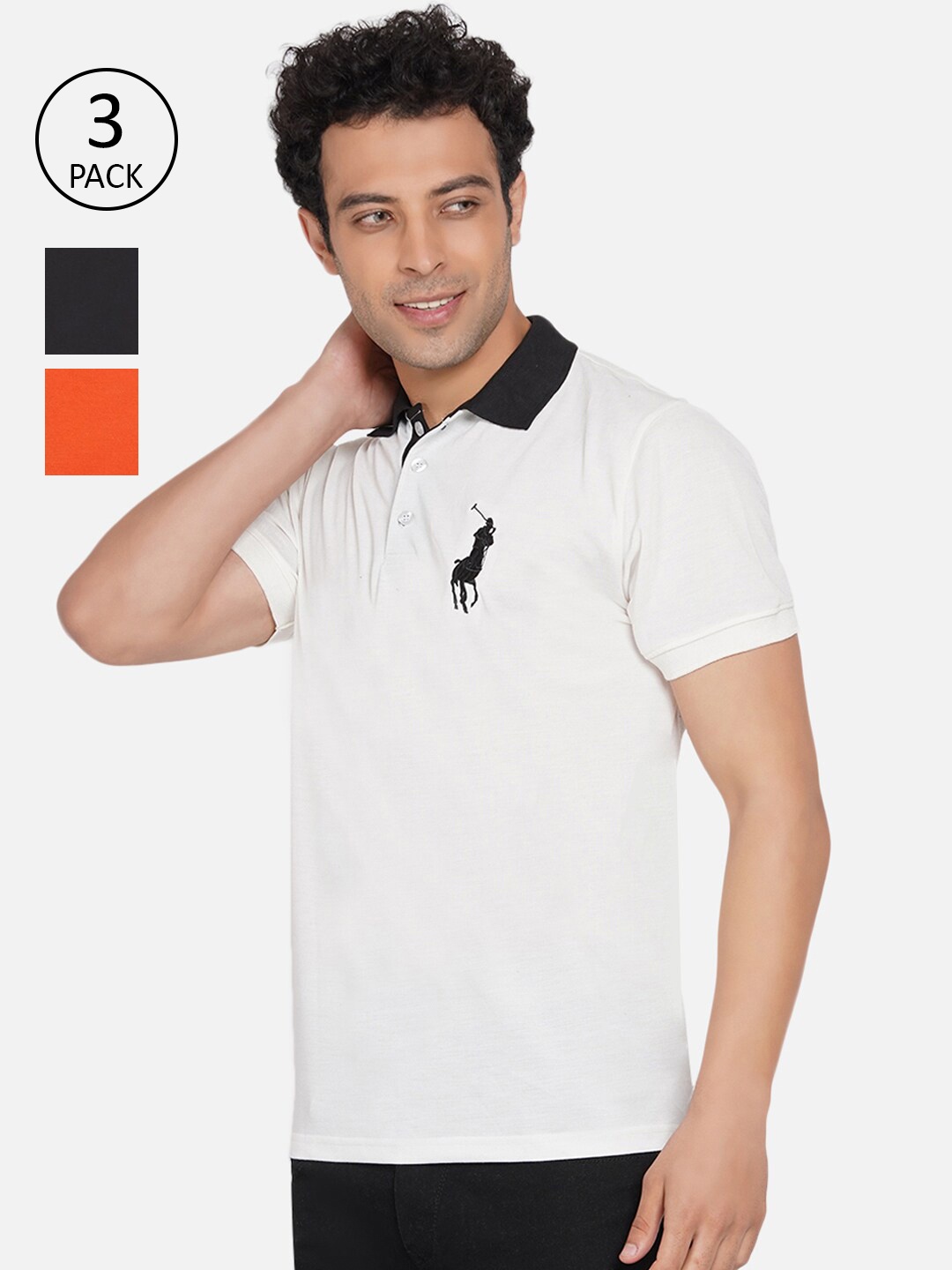 

Dais Men Assorted 3 Polo Collar T-shirt