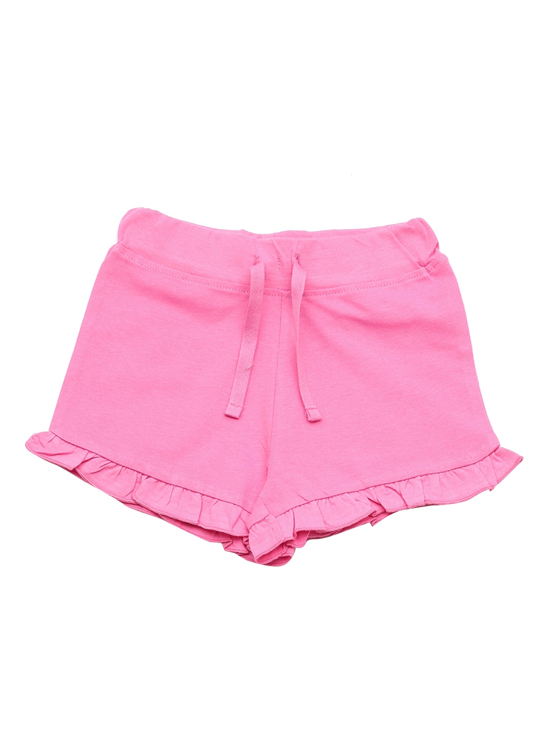 

Lil Lollipop Girls Pink Solid Shorts