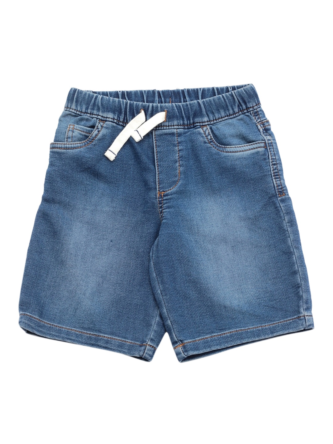 

Lil Lollipop Unisex Kids Blue Washed Denim Shorts