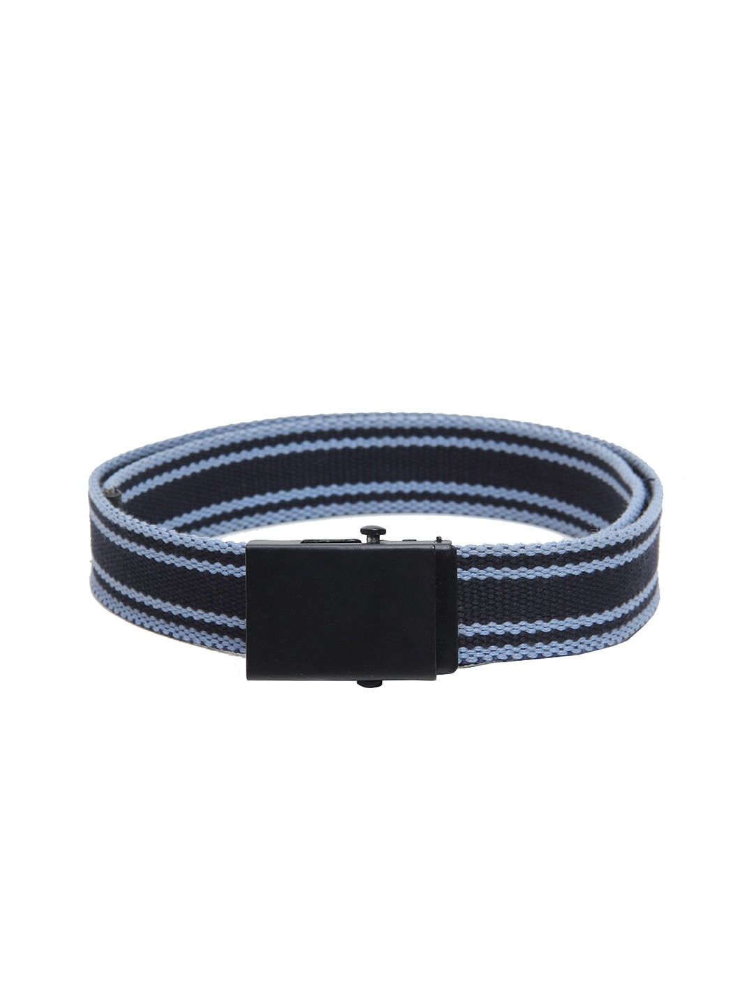 

Calvadoss Boys Navy Blue Woven Design Cotton Canvas Belt
