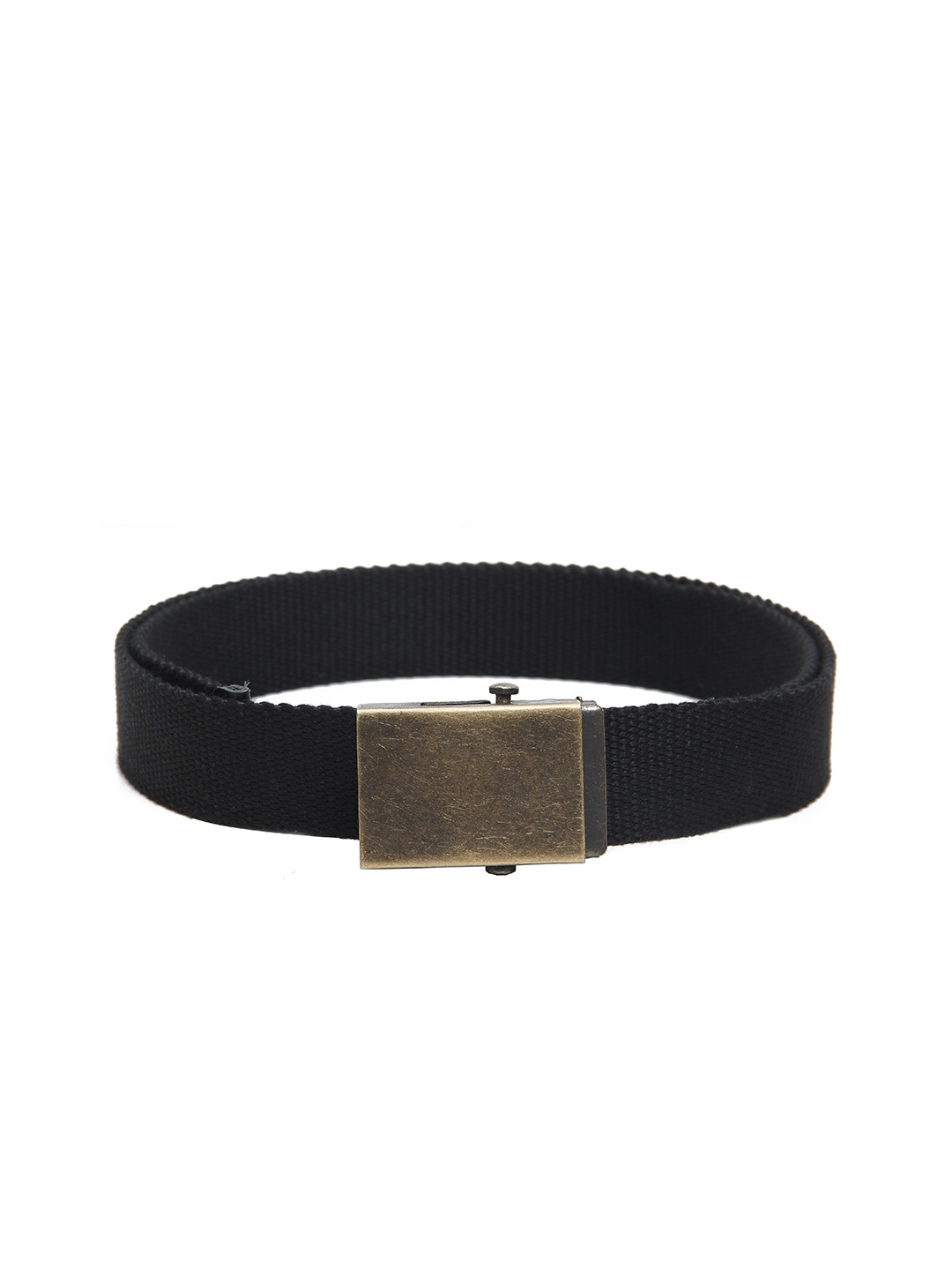 

Calvadoss Boys Black Cotton Canvas Belt