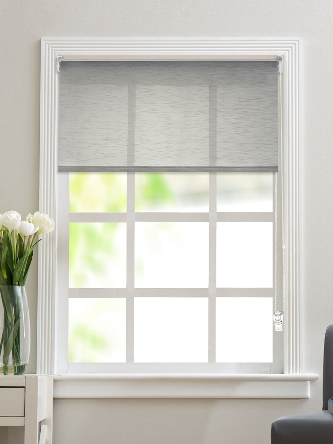 

Deco Window Grey Sheer Window Blinds