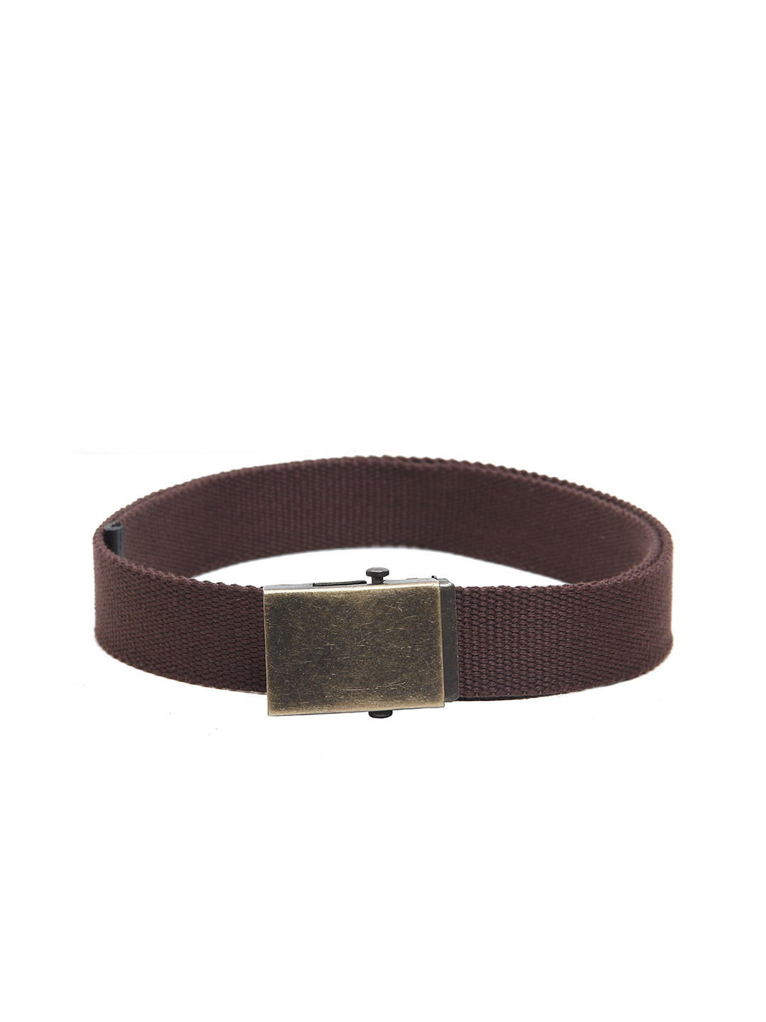 

Calvadoss Girls Brown Cotton Canvas Belt