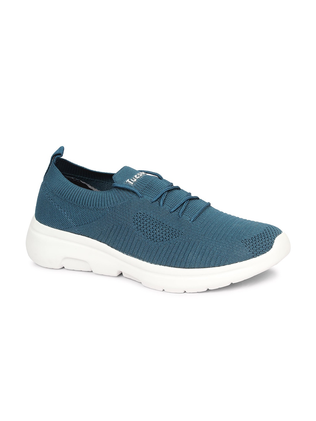 

Tucson Men Blue Woven Design Sneakers