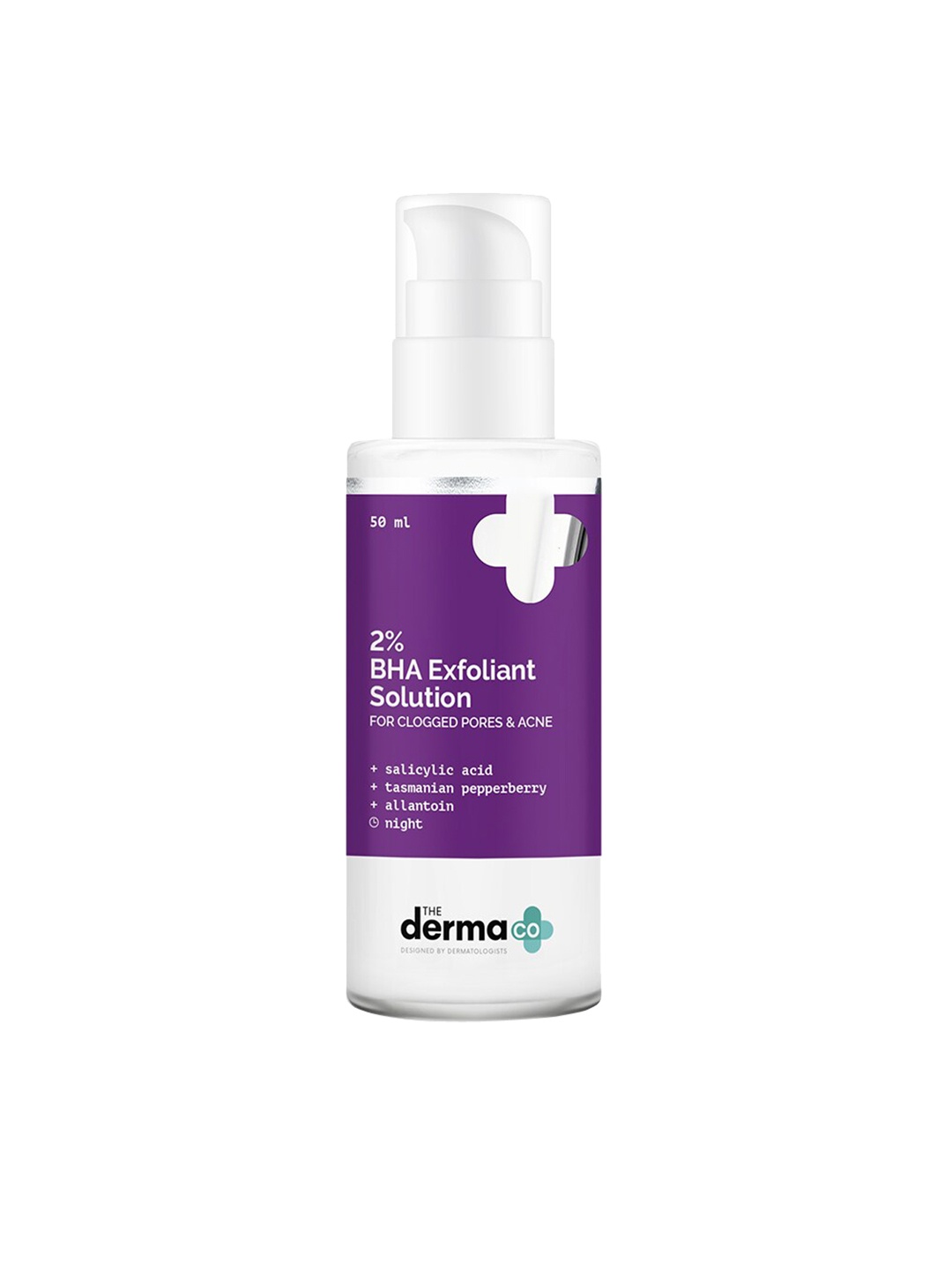 

The Derma co. 2% BHA Exfoliant Solution for Clogged Pores & Acne - 50 ml, Purple