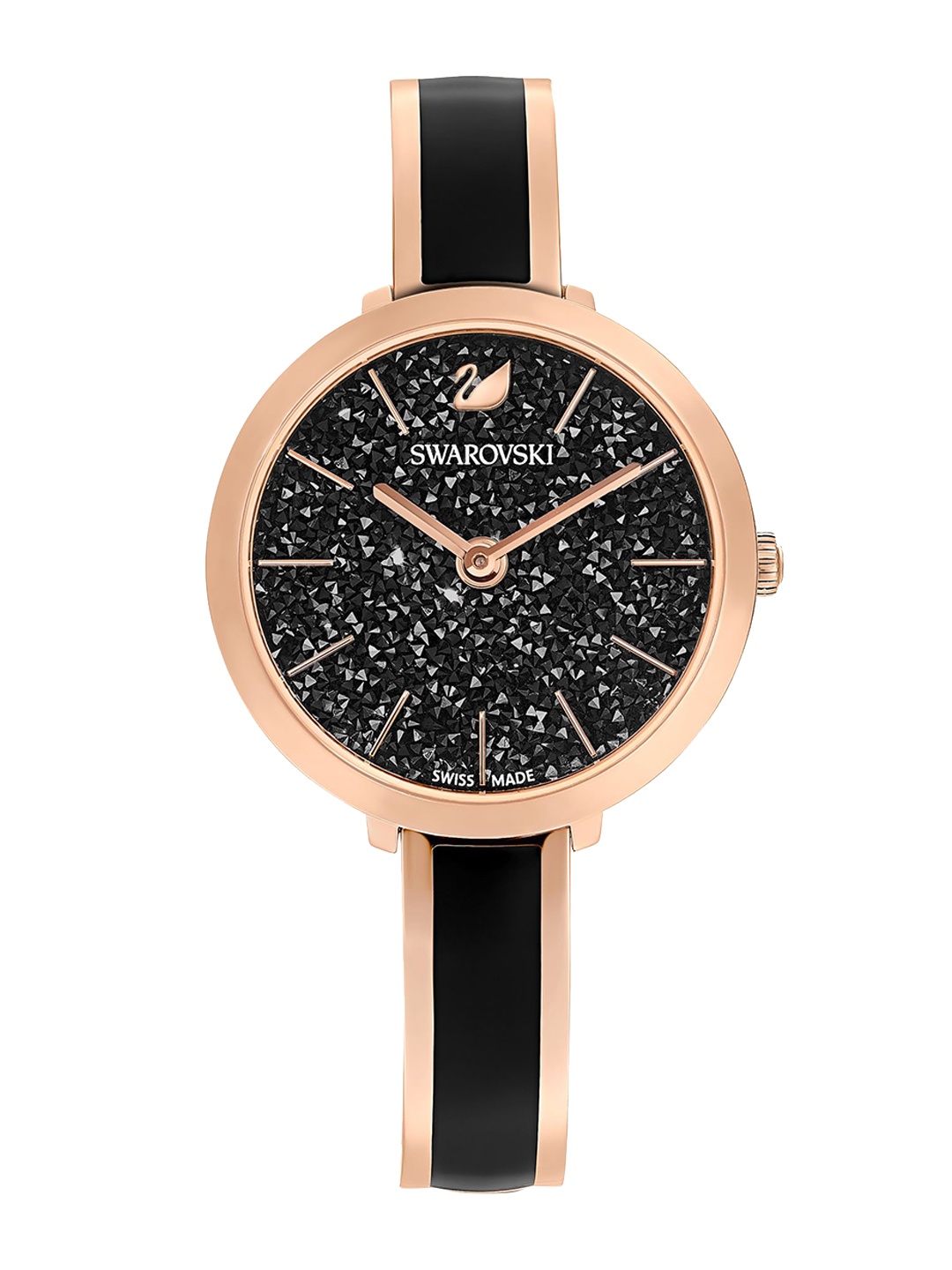 

SWAROVSKI Women Black Crystalline Delight Watch
